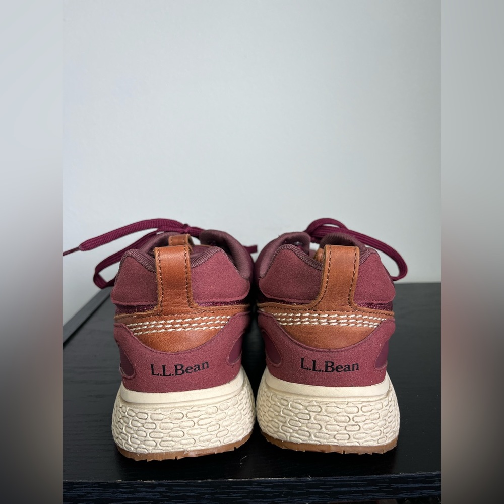EUC LL Bean. Maroon Burgundy Stone Coast Comfort Shoe Sneakers. Size 11. - Picture 4 of 12